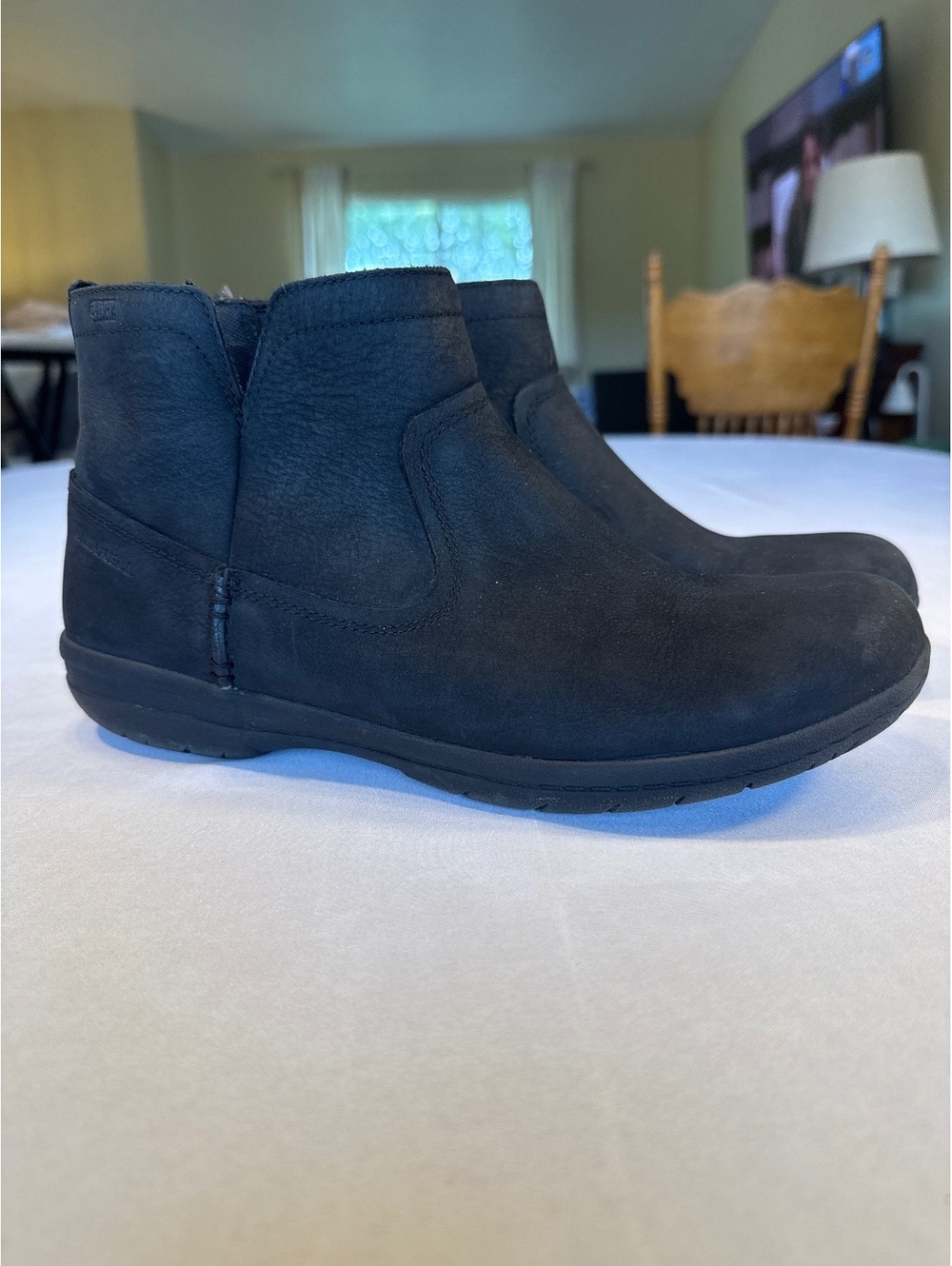 Merrell Women's Encore Kassie Waterproof Black Leather Ankle Boots Size 9.5